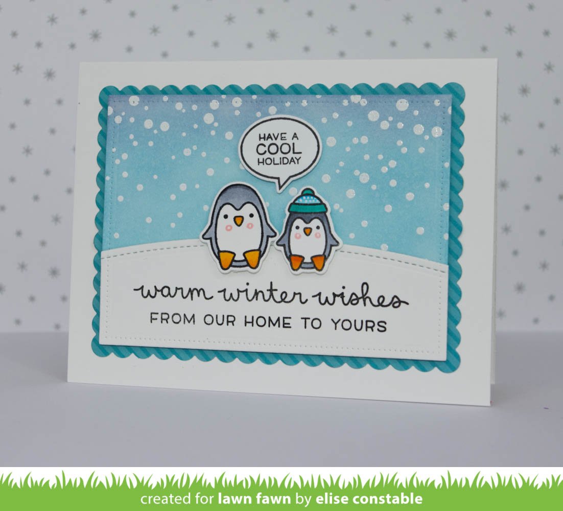 winter scripty sentiments