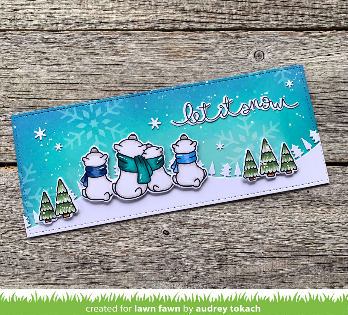 slimline forest border