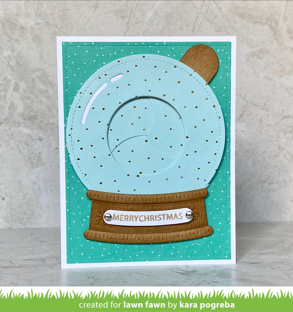 magic iris snow globe add-on