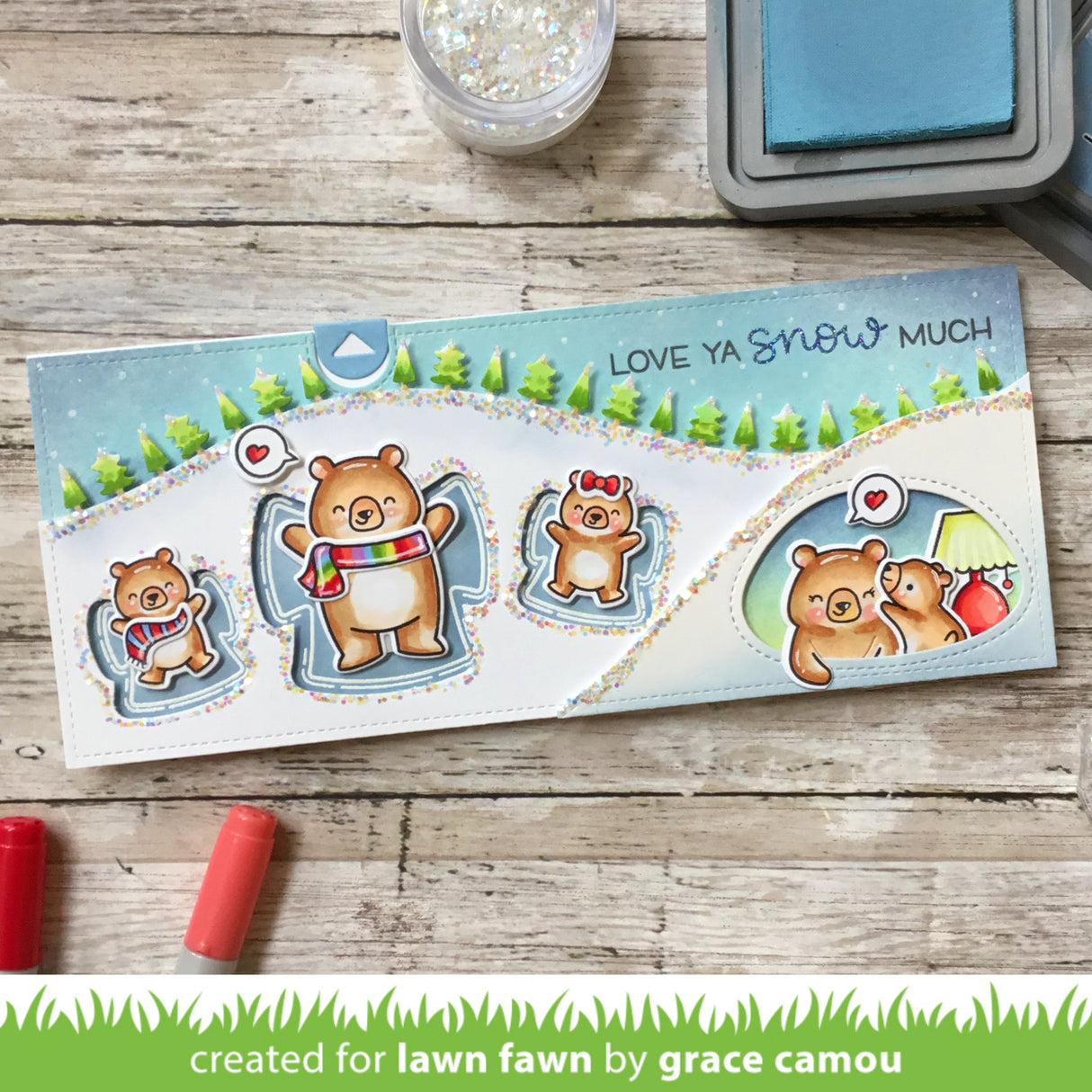 slimline forest border