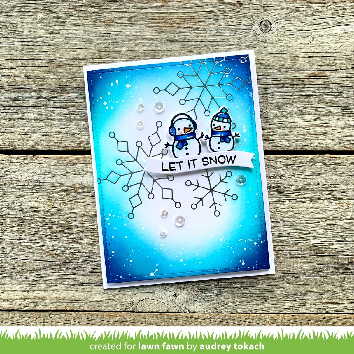 snowflake duo hot foil plates