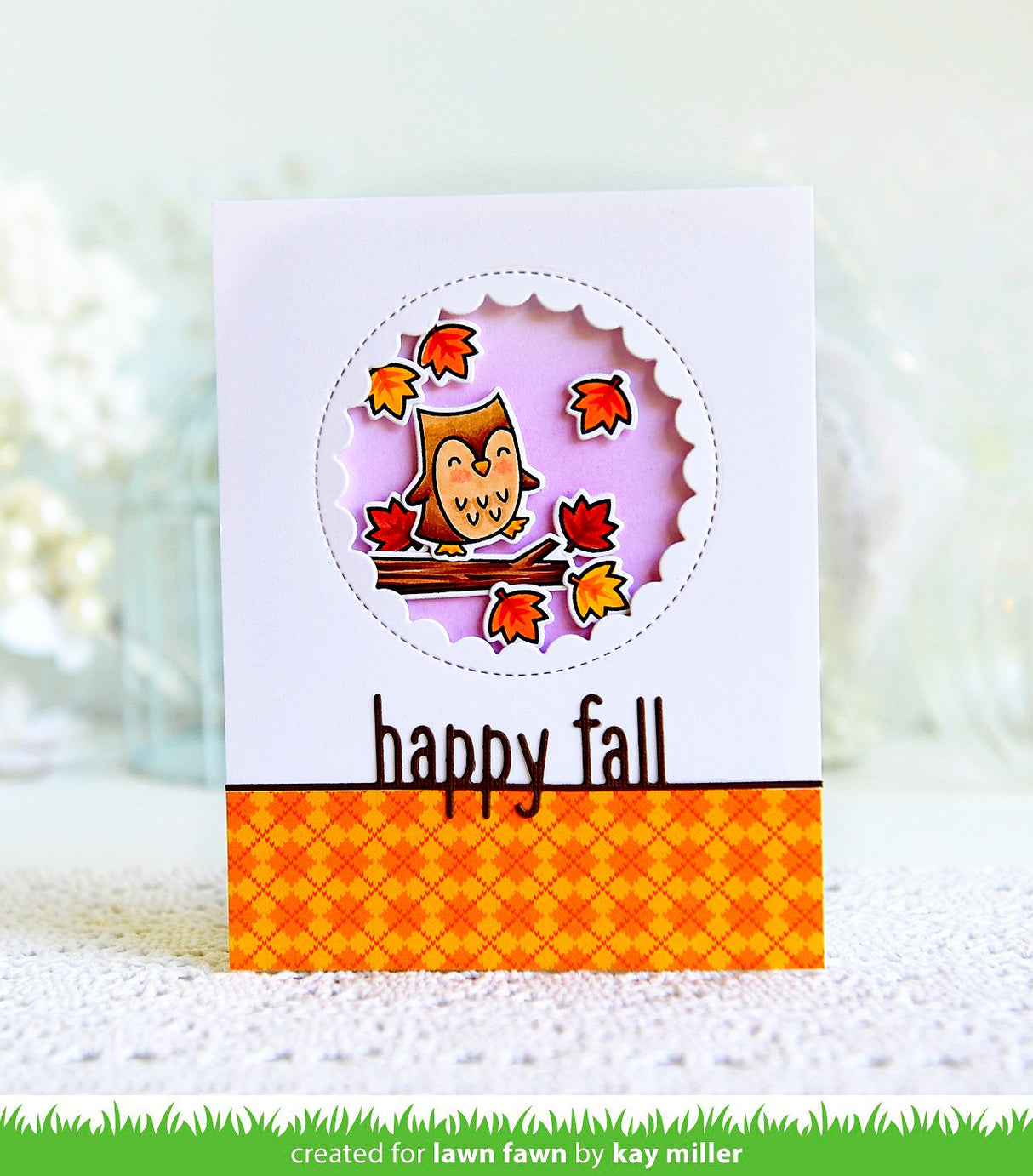 happy fall line border