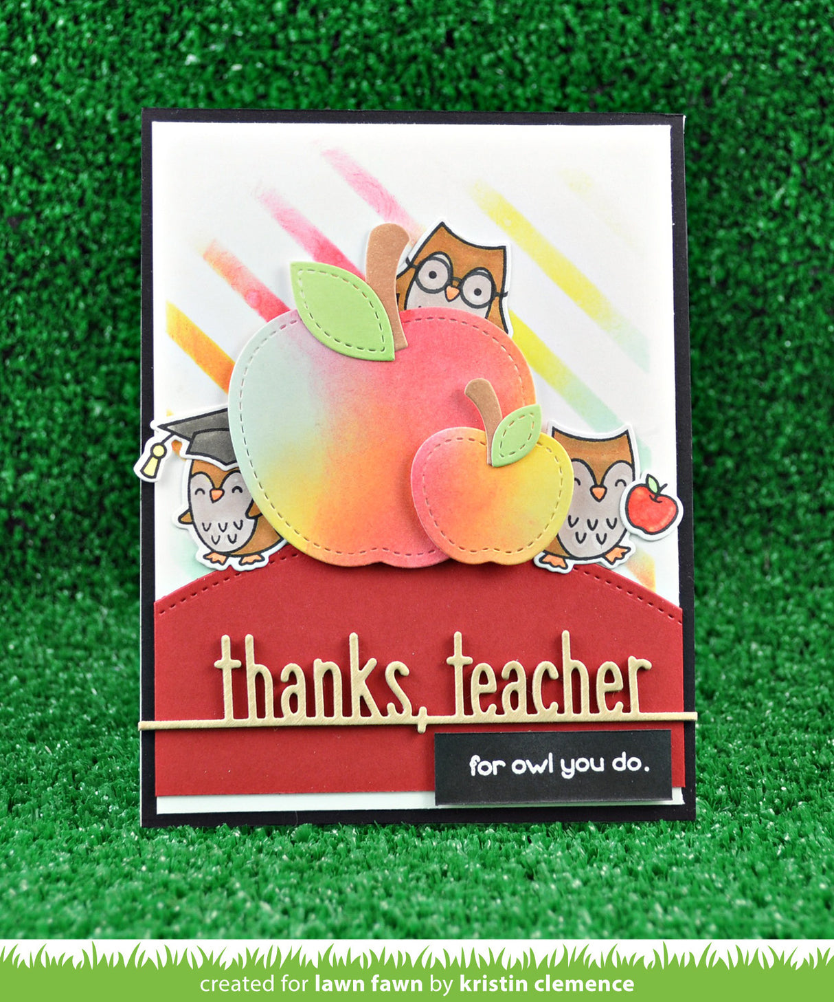 _thanks, teacher line border_