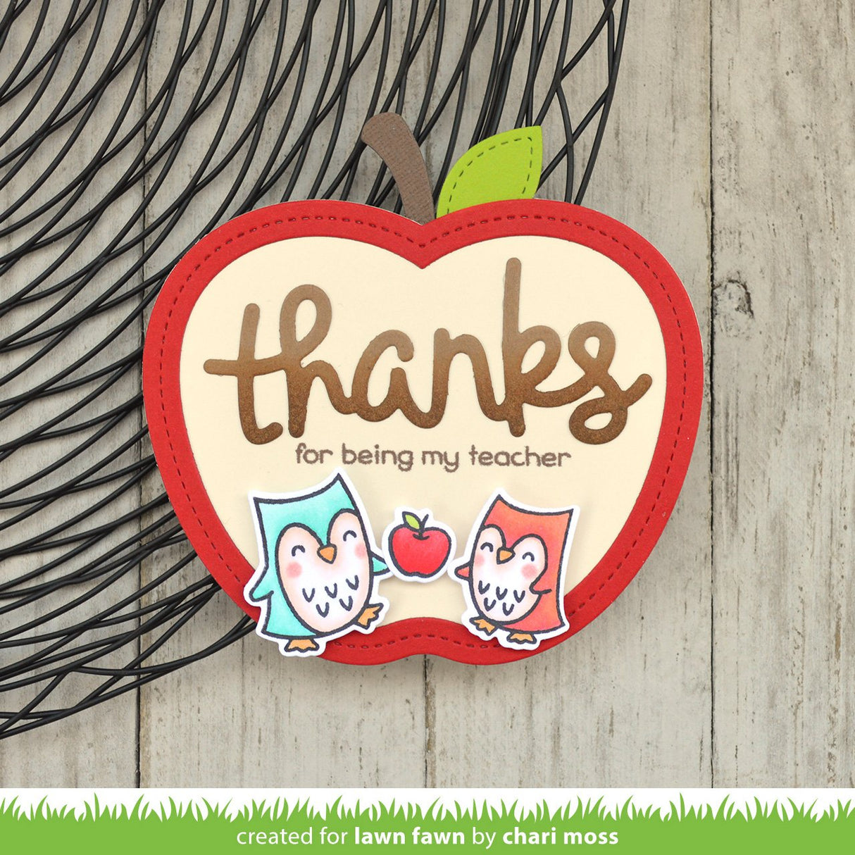 stitched apple frames