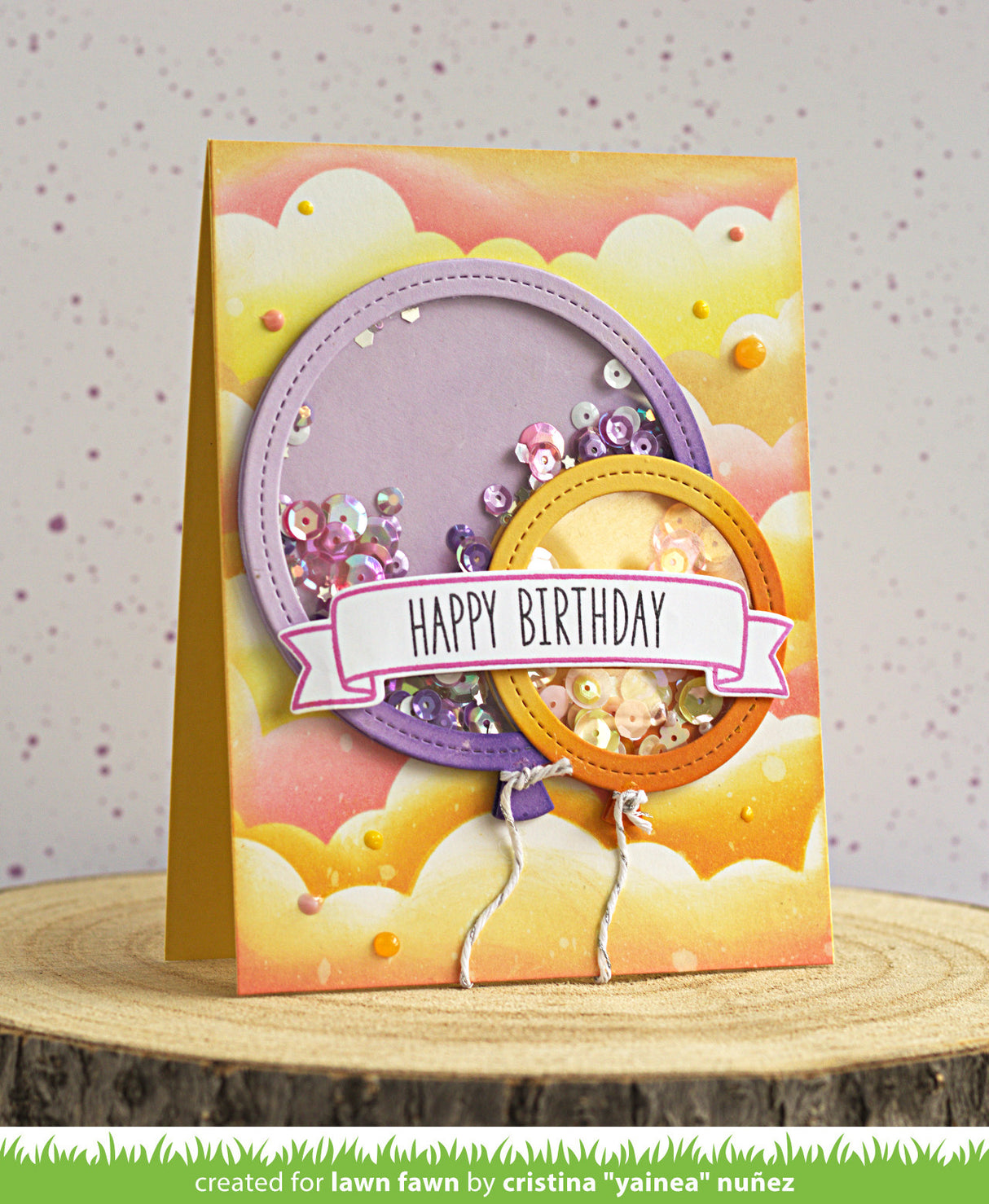 stitched balloon frames