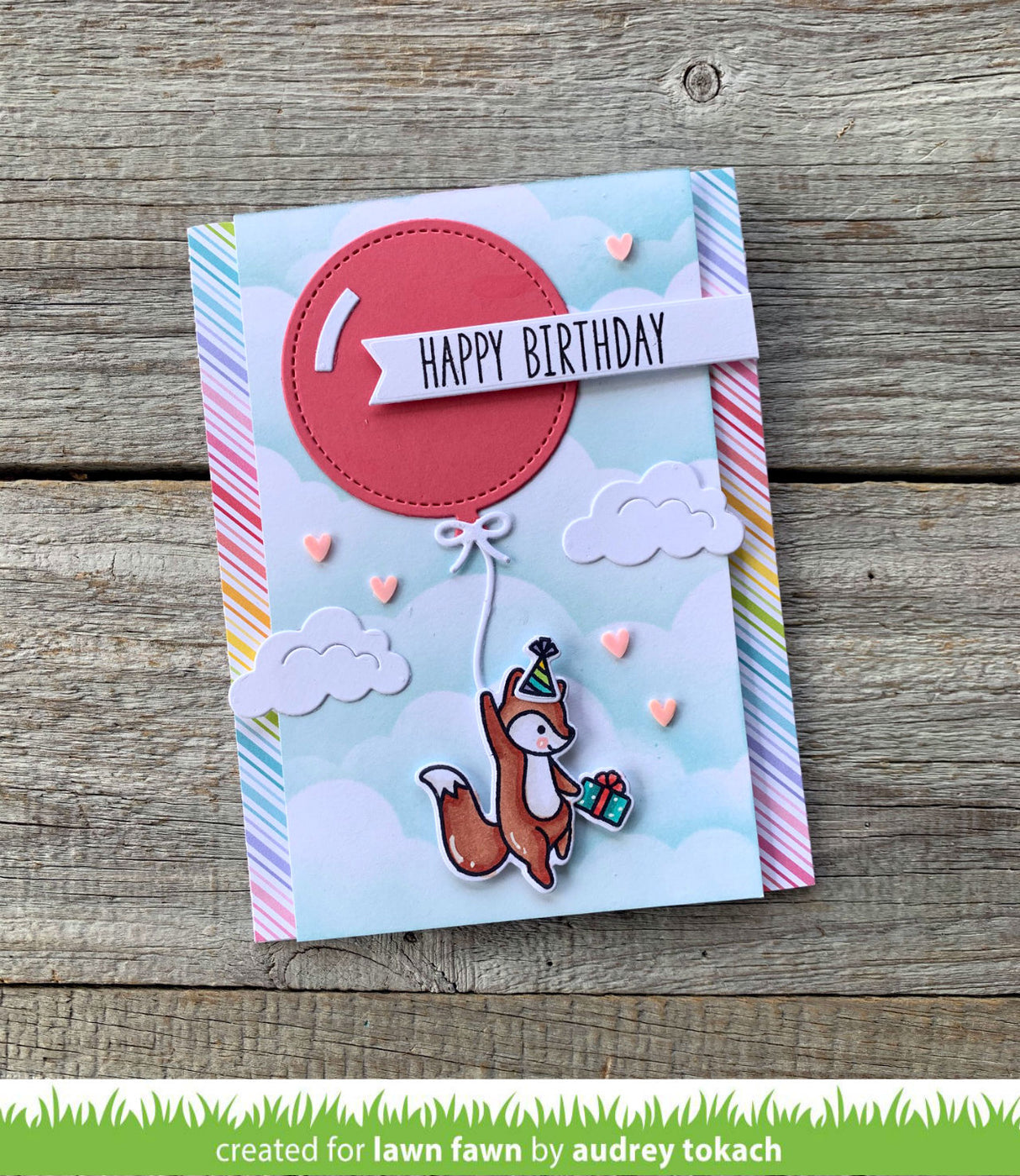 outside in stitched balloon stackables