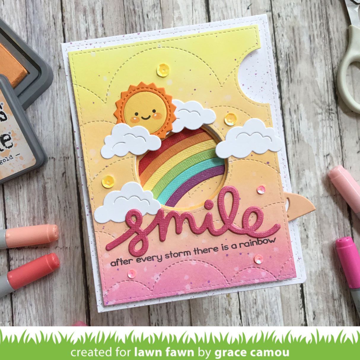 stitched bouncy trails