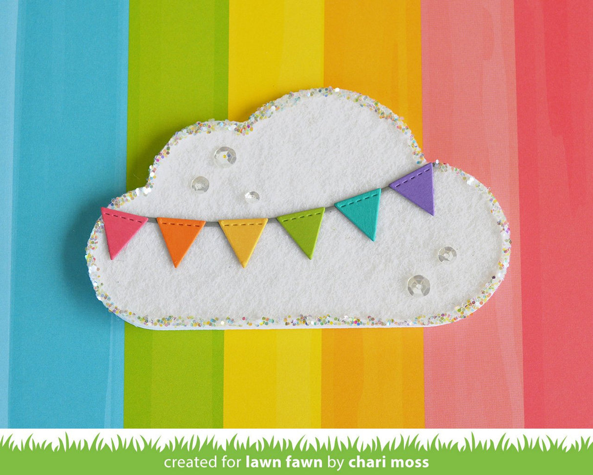 outside in stitched cloud stackables