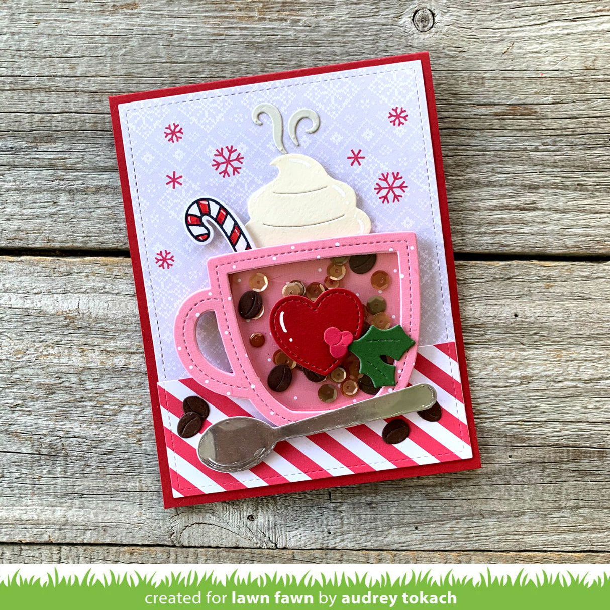 outside in stitched mug