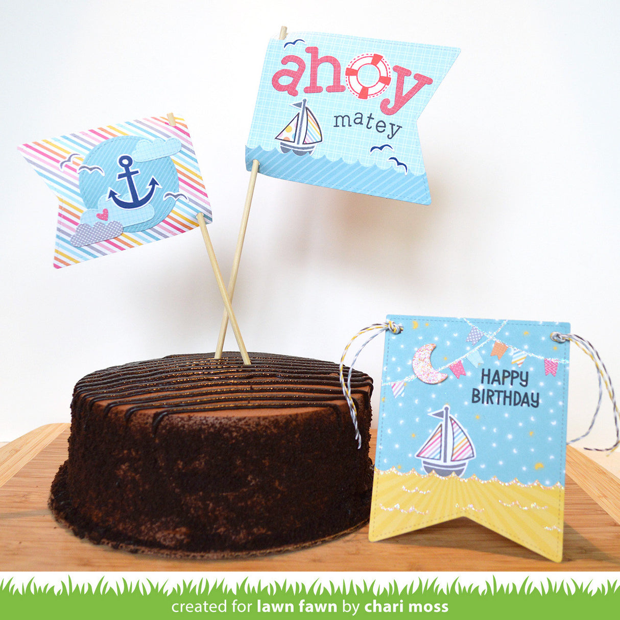 stitched party banners