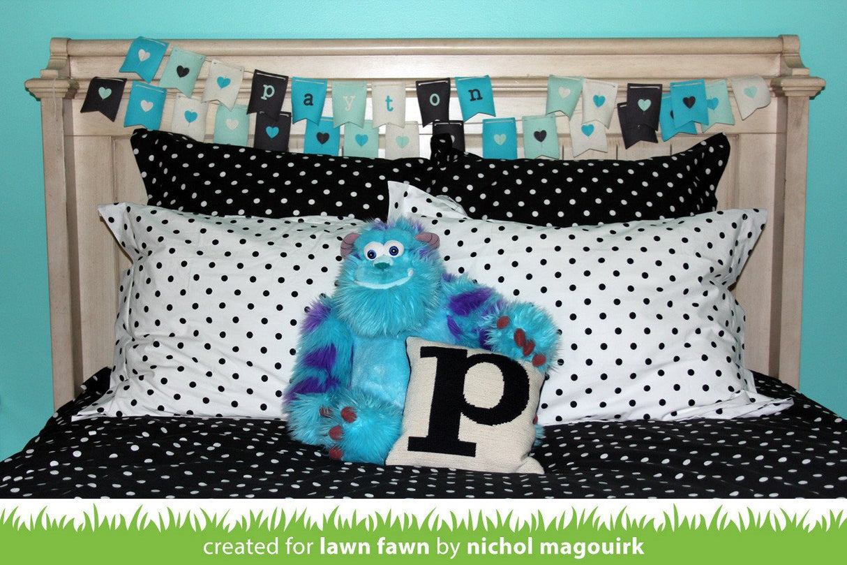 stitched party banners