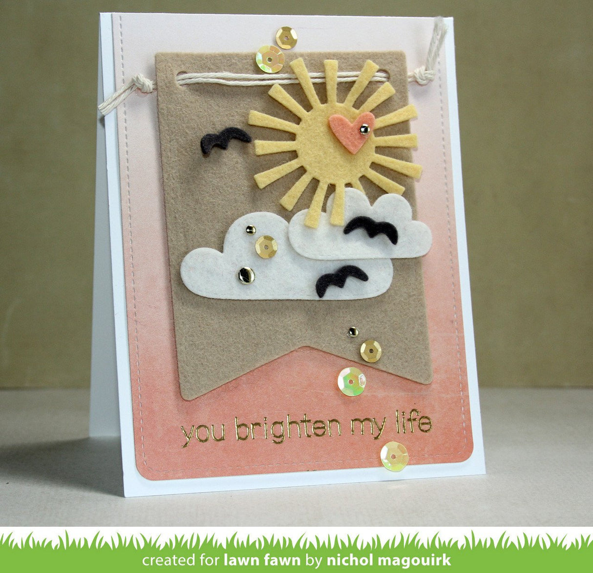 stitched party banners