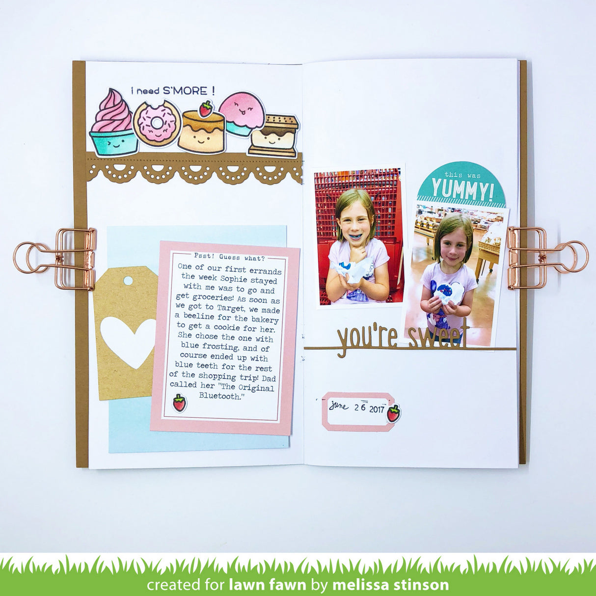 _you're sweet line border_