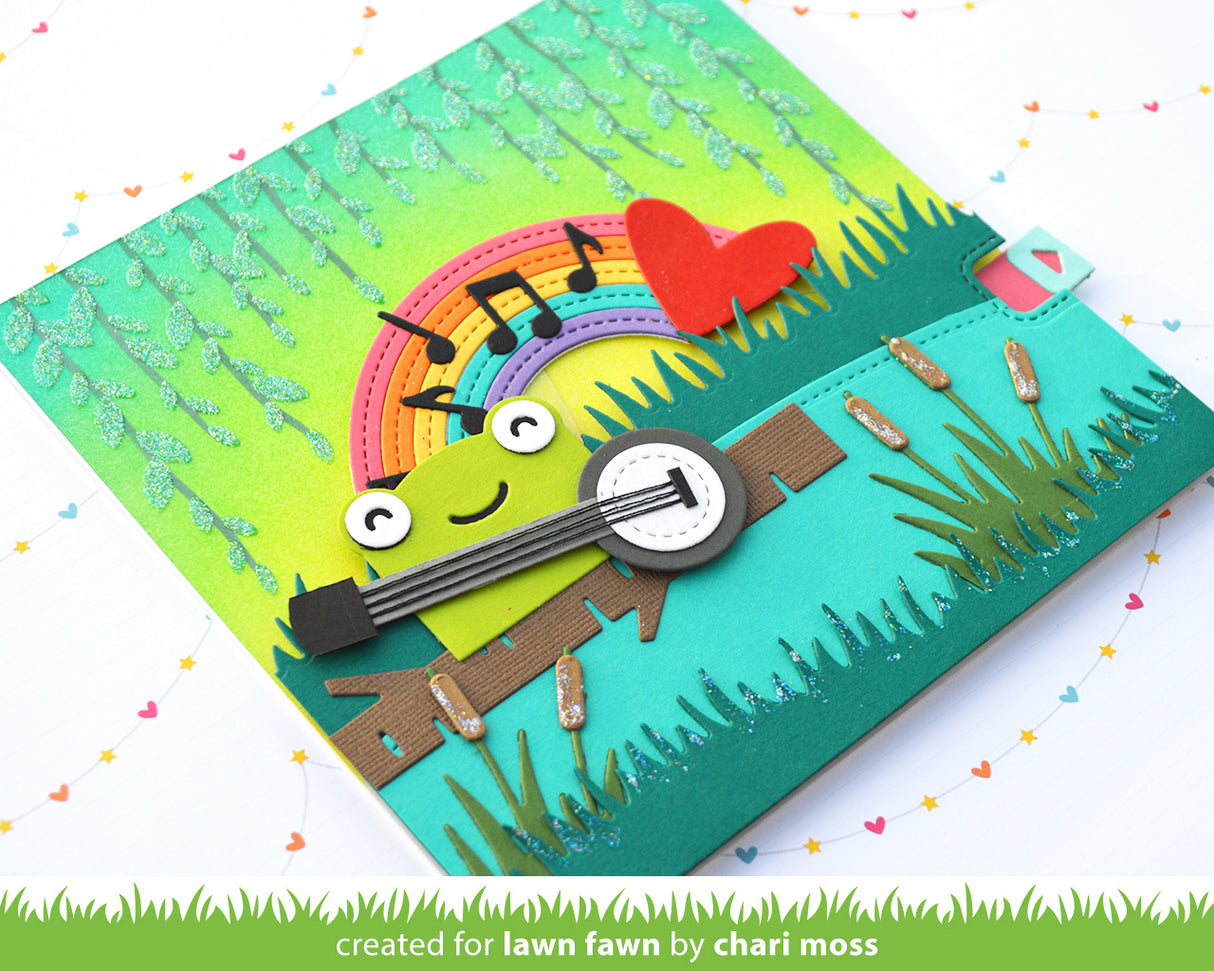 tiny gift box frog add-on
