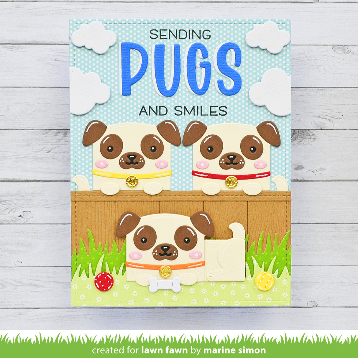 tiny gift box dog add-on