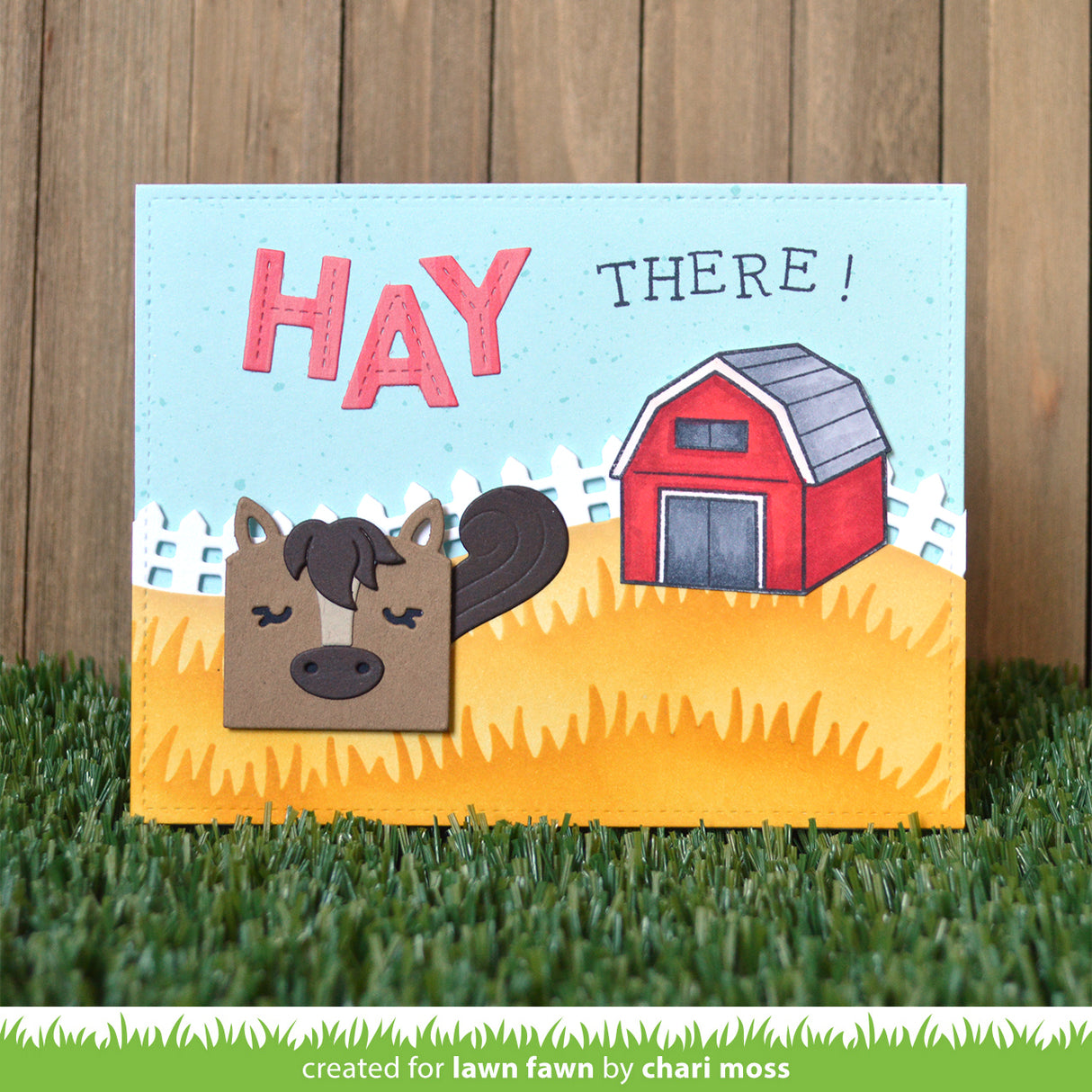 tiny gift box unicorn and horse add-on