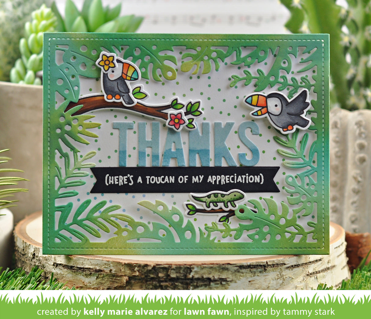 tropical leaves backdrop