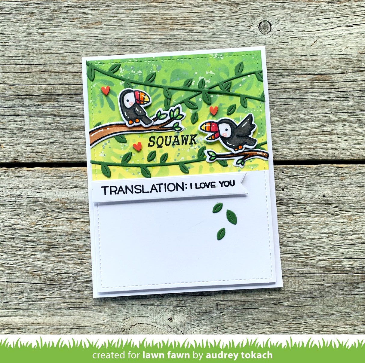 tropical leaves background stencils