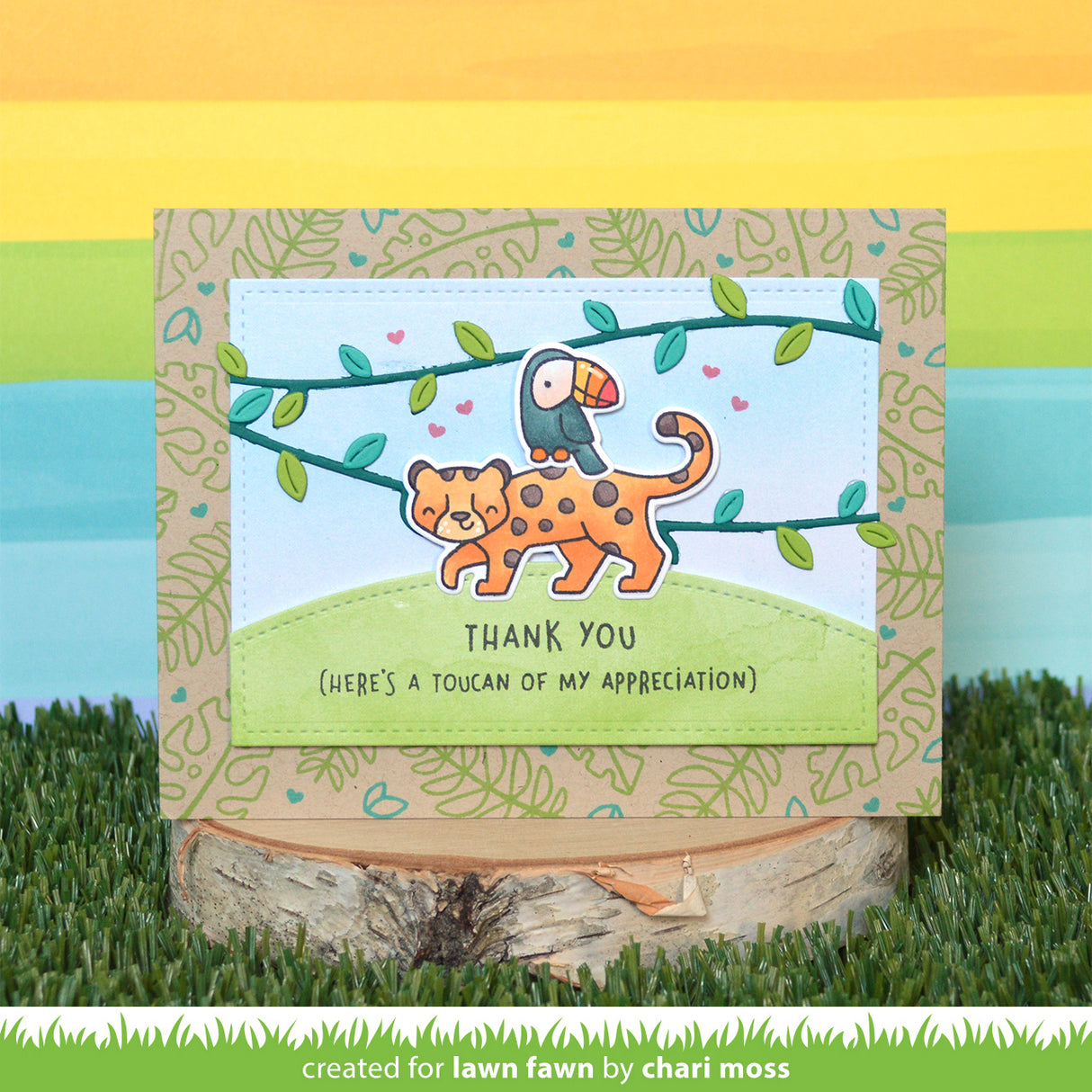 _tropical vine borders_