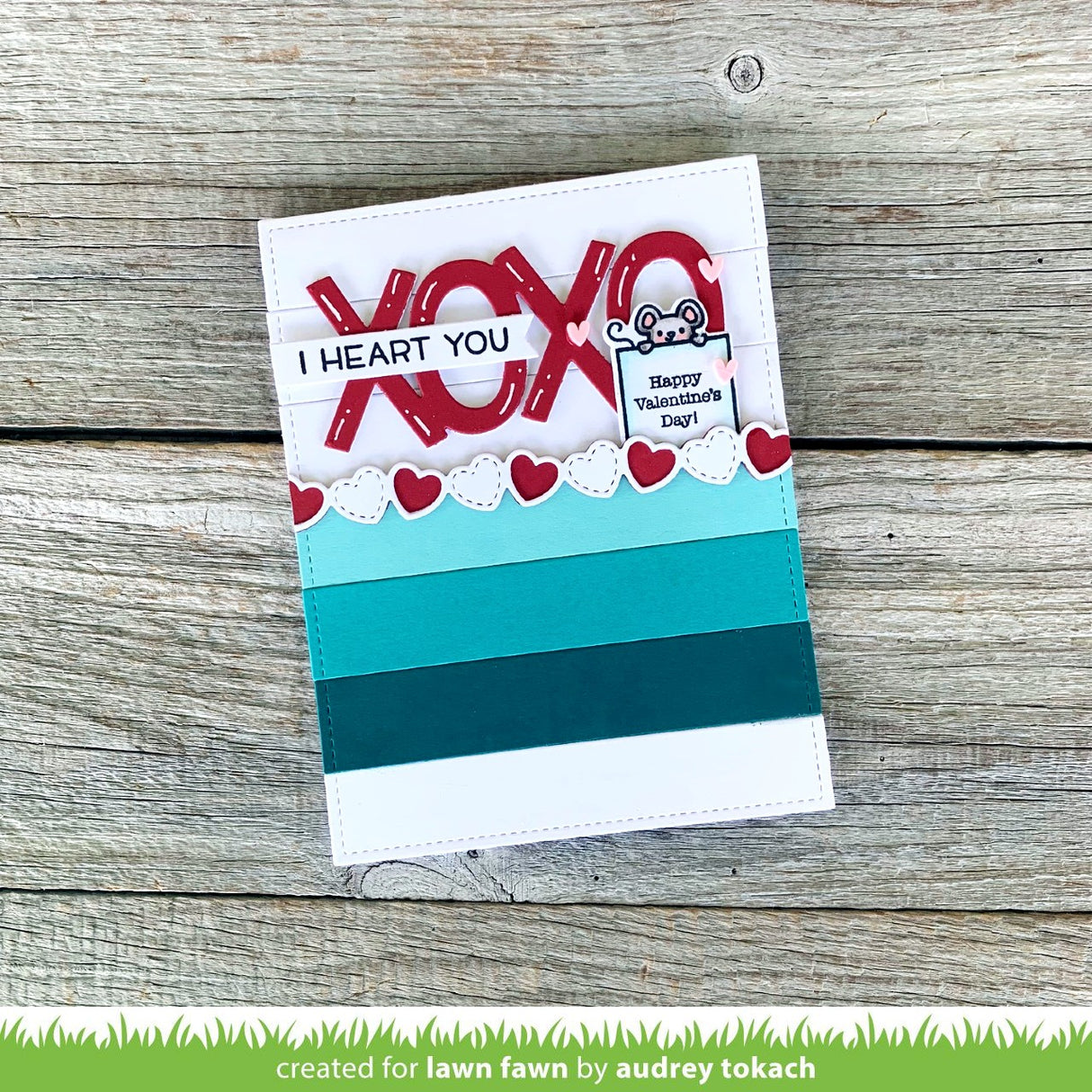 valentine hearts border