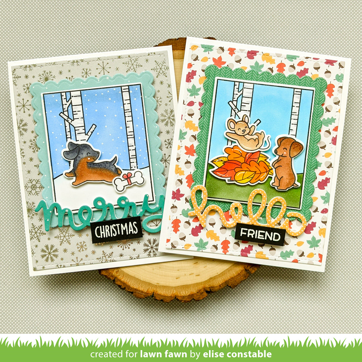 window scene: winter