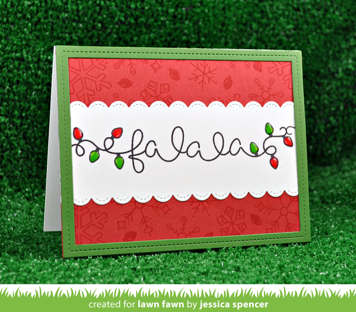 winter big scripty words