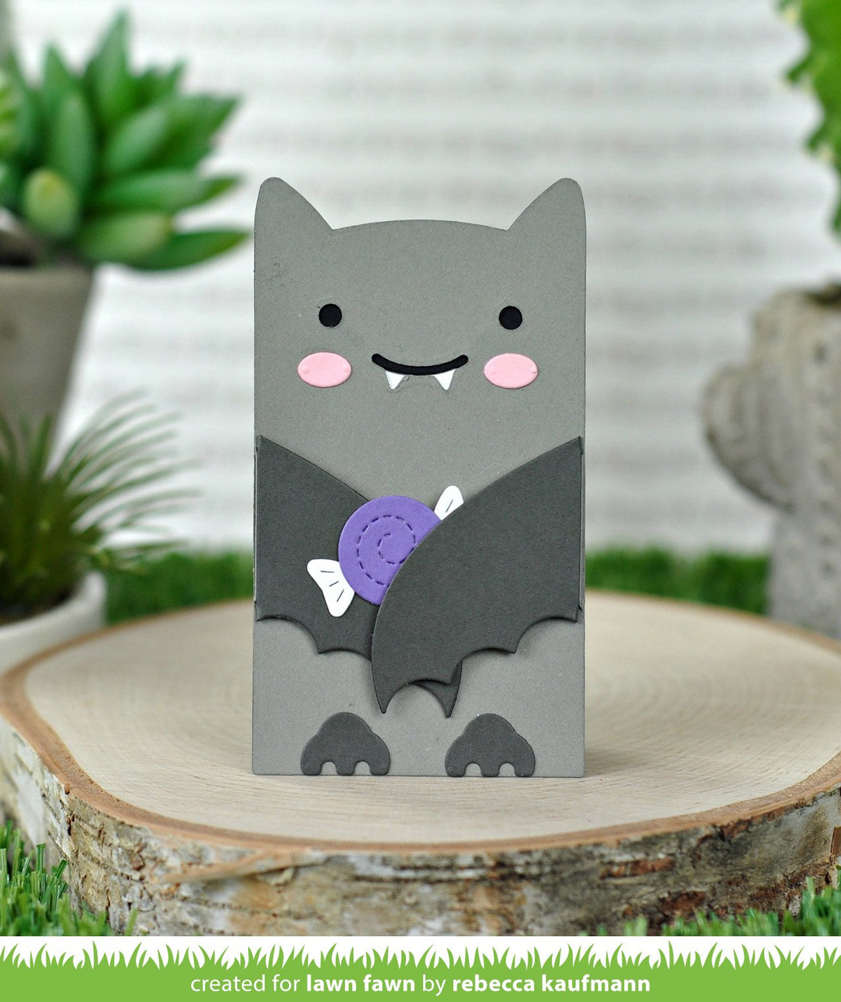 woodland critter huggers bat add-on
