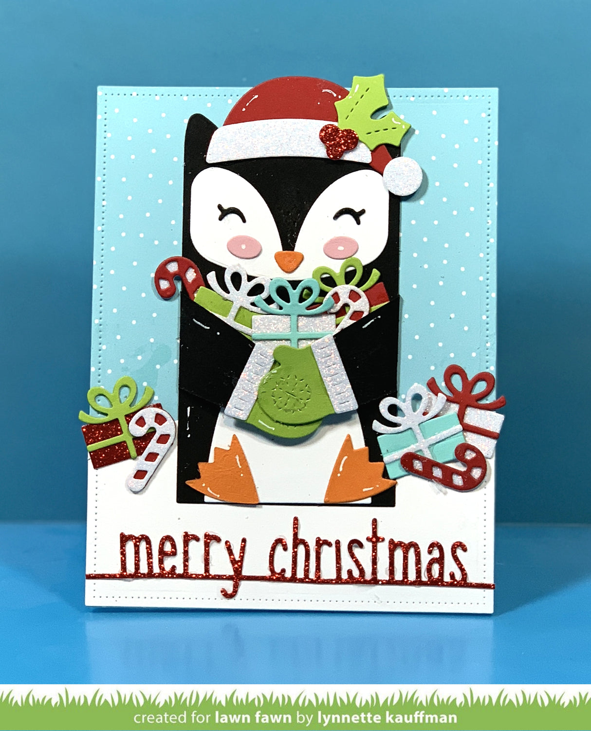 _merry christmas line border_