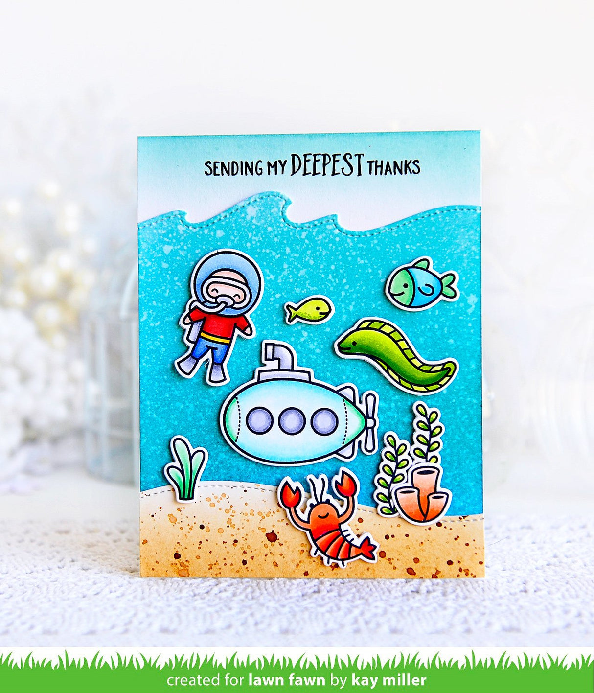 stitched wave borders