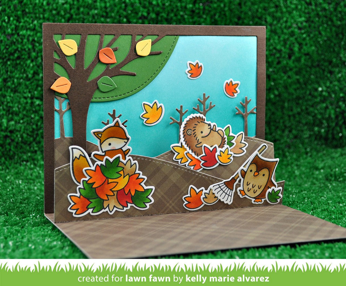 stitched hillside pop-up