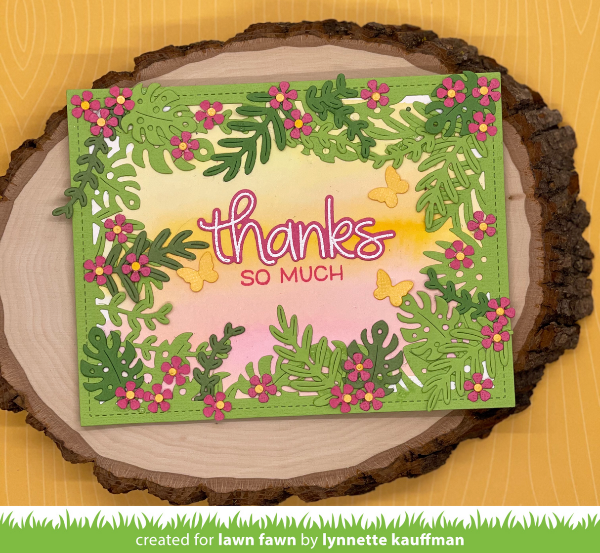 tropical leaves backdrop