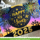 foiled sentiments: happy new year