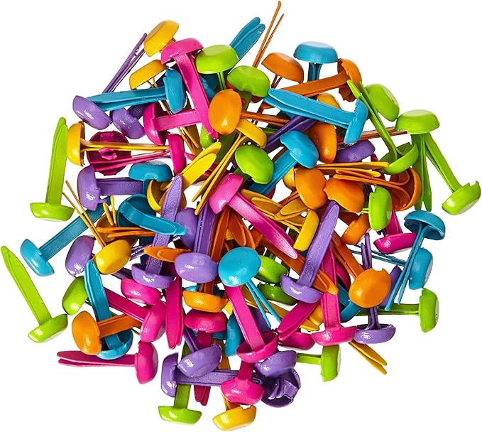 doodlebug mini brads - multi color