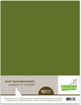avocado cardstock