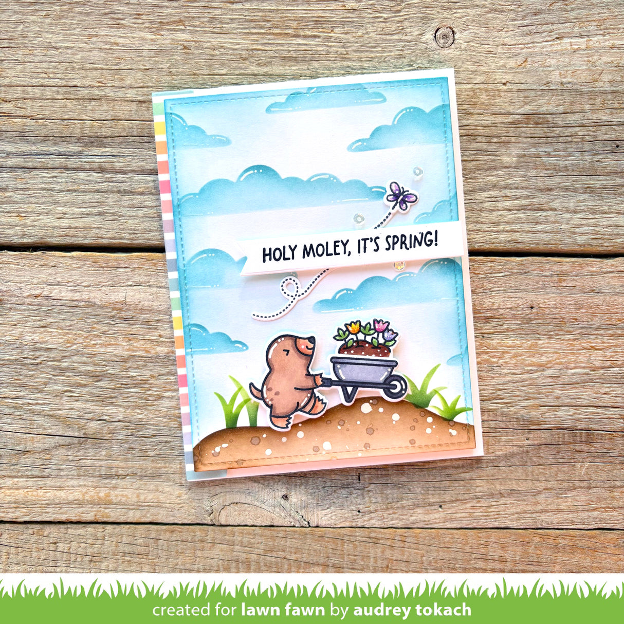 a mole lot of flowers