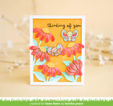 big blossom backdrop: portrait