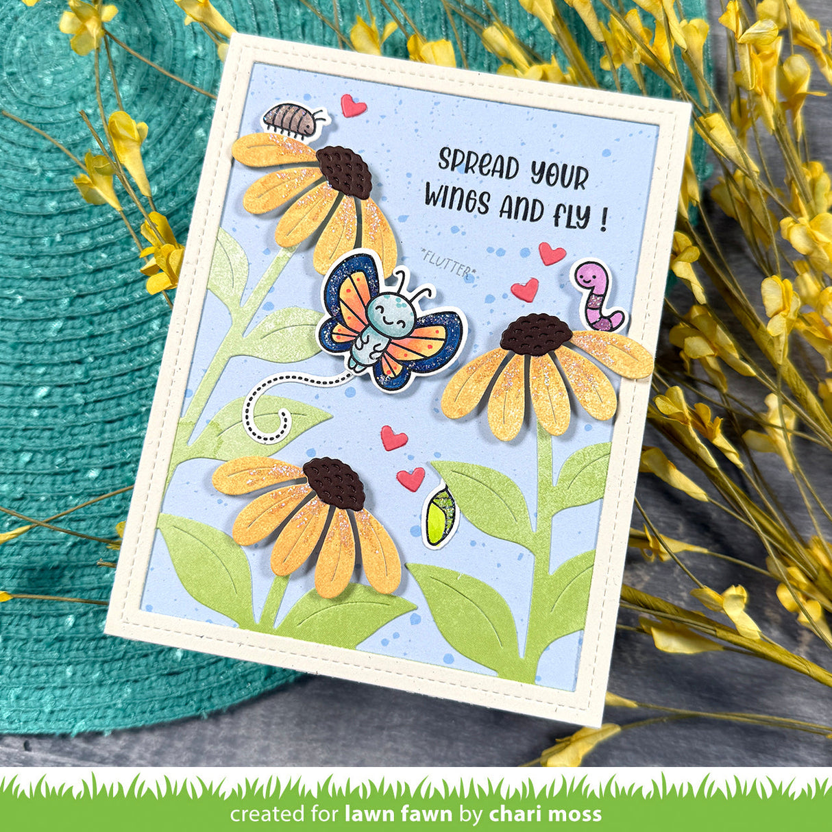 big blossom backdrop: portrait