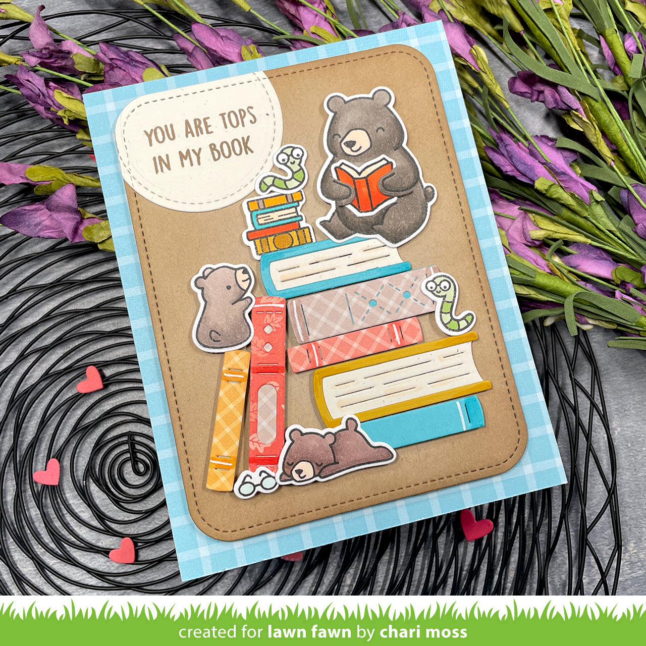 book collection – Lawn Fawn