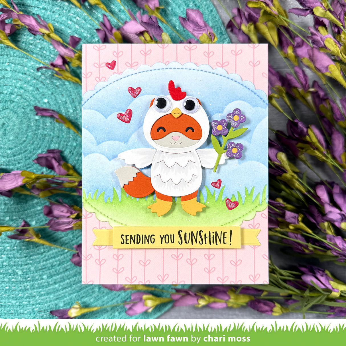 stitched scalloped oval stackables