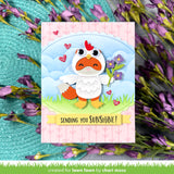 stitched scalloped oval stackables