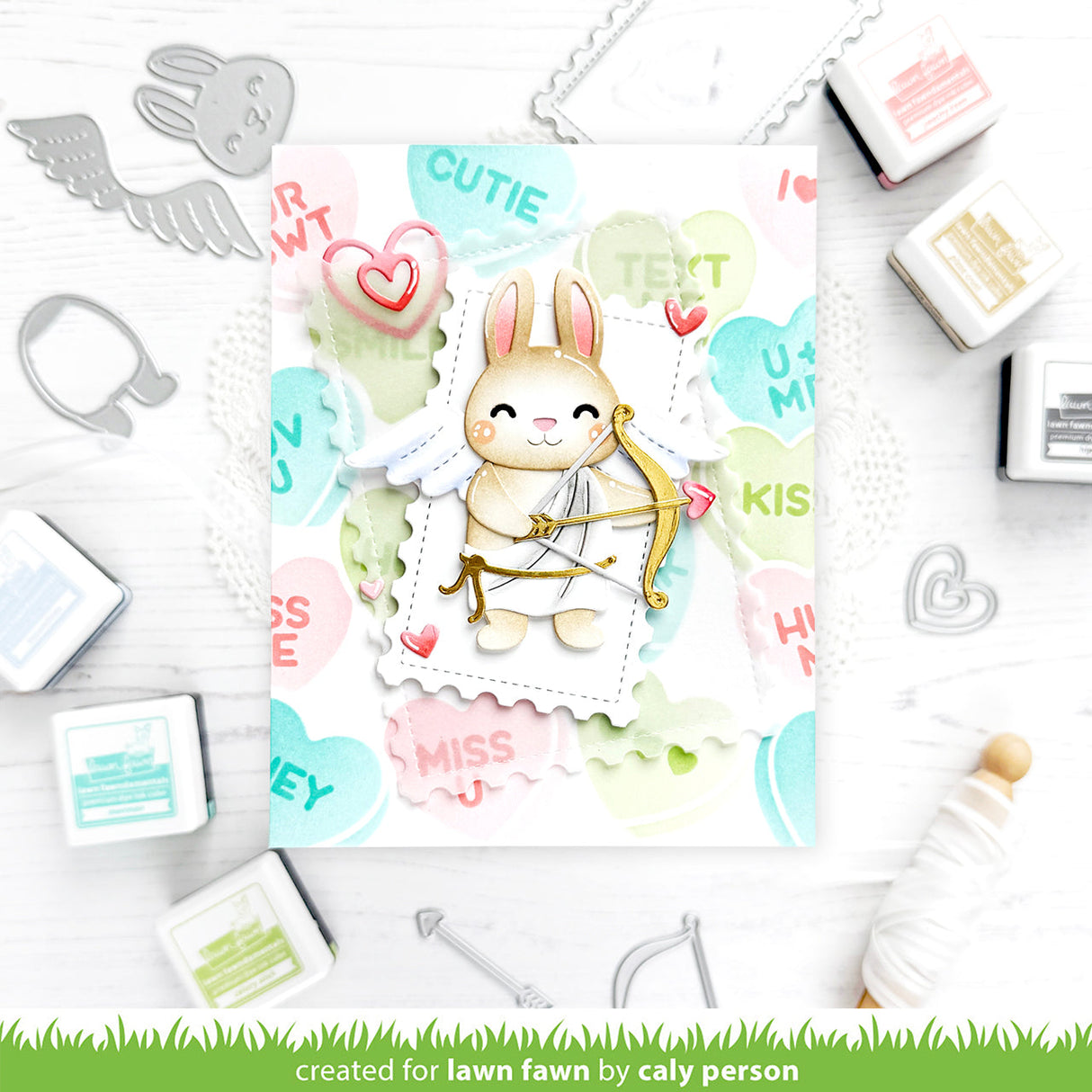 postage rectangle stackables