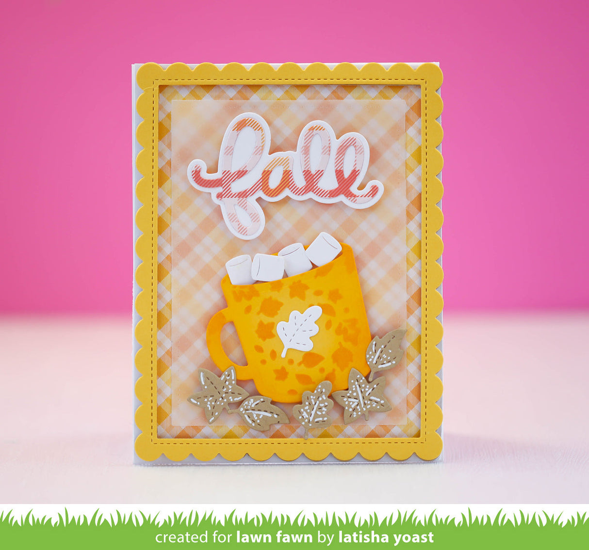 autumn breeze stencil