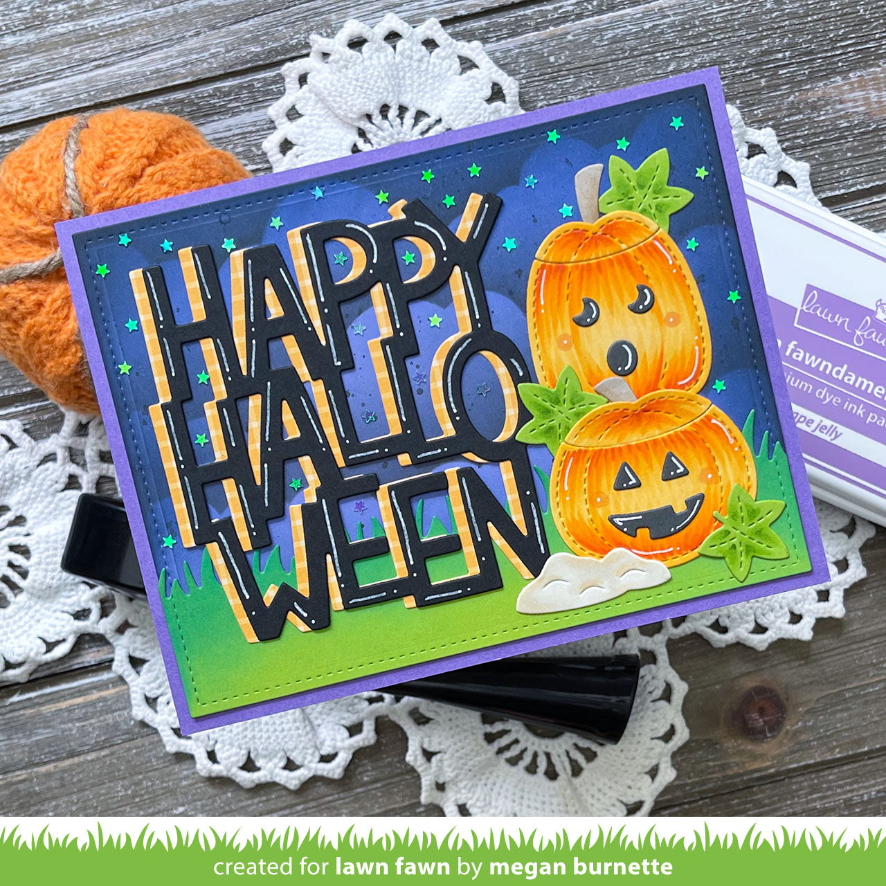 giant happy halloween: portrait – Lawn Fawn