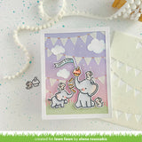 bunting background stencils