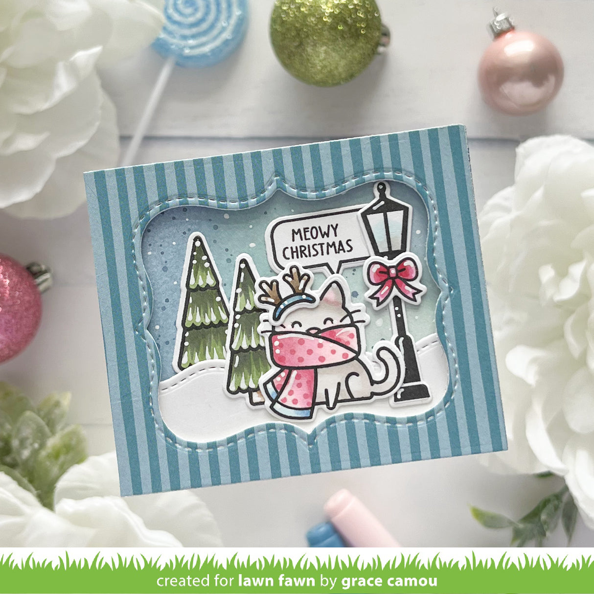 center picture window card holiday add-on