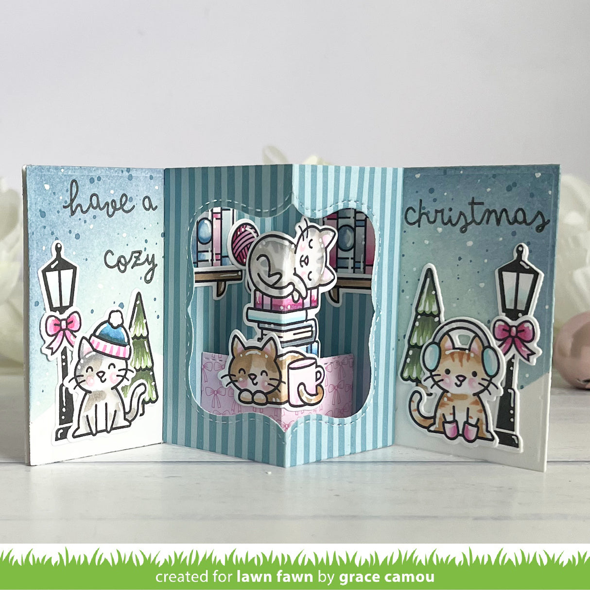 center picture window card holiday add-on