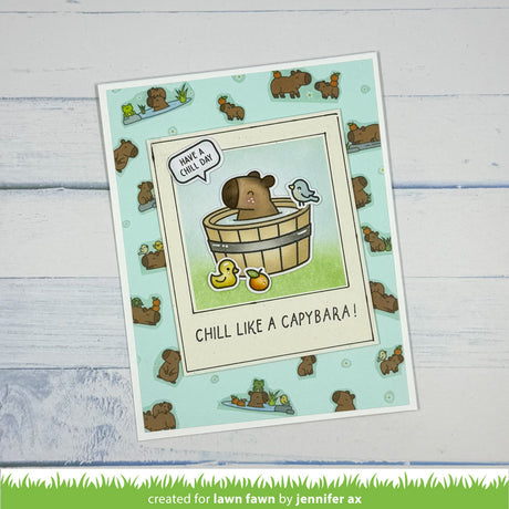 chill, capybara! kids cardmaking kit: mini