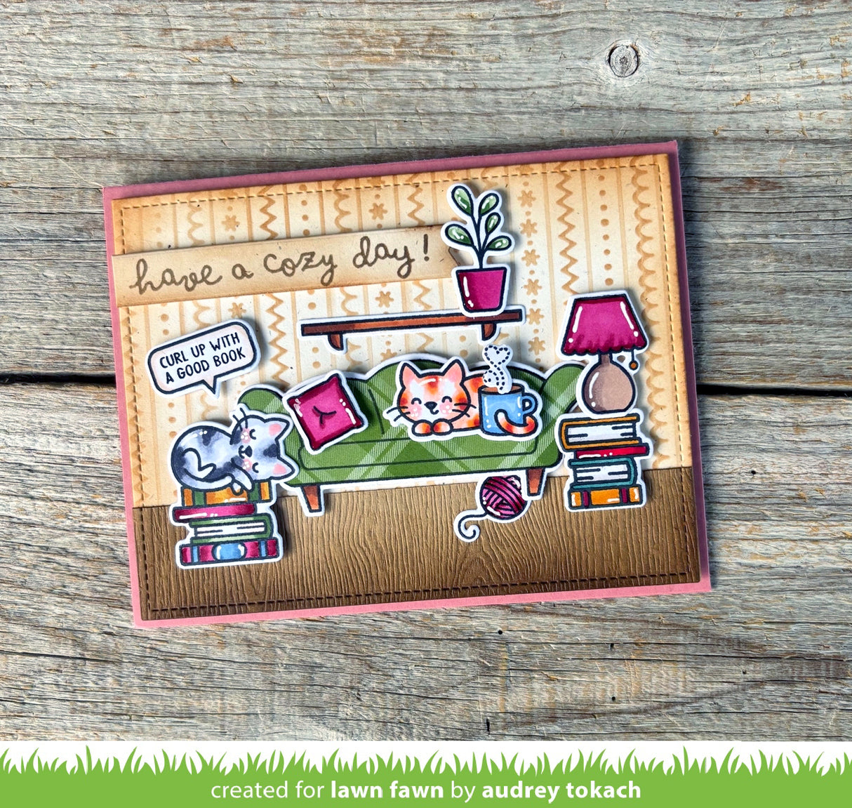 cozy sweater stencil