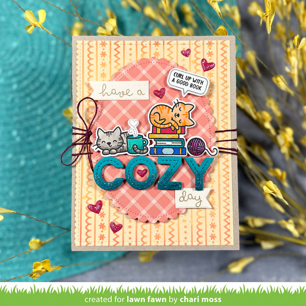 cozy sweater stencil