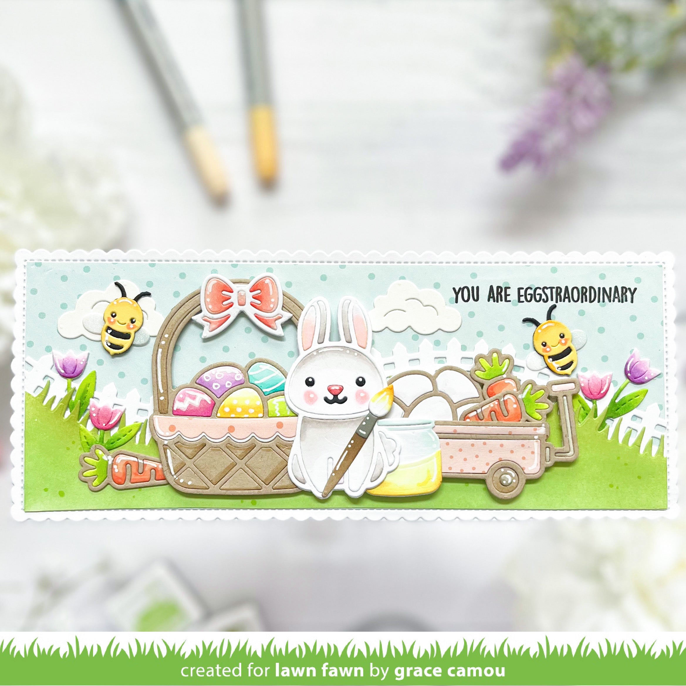 eggcellent easter basket – Lawn Fawn